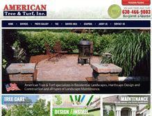 Tablet Screenshot of americantreeandturf.com